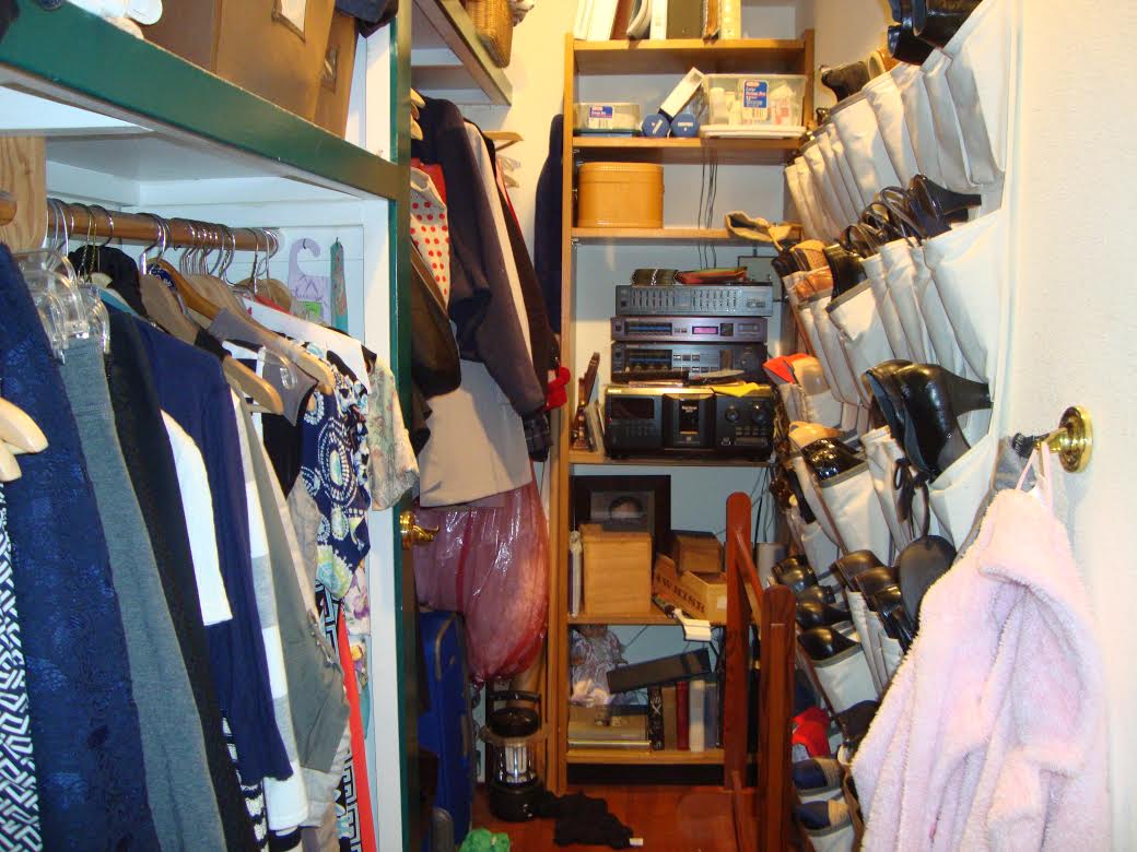 closet - disorganized